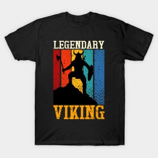 Vintage Legendary Vikings Cool T-Shirt